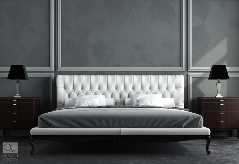 dark bedroom decor