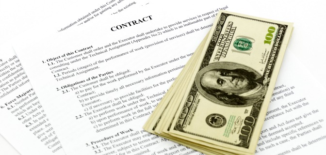 Contract for non-payment