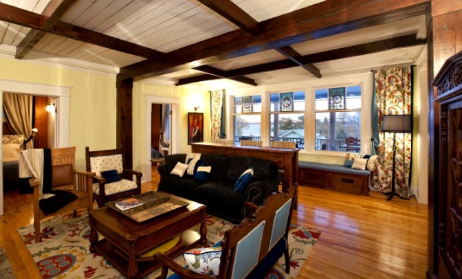 Lumber Baron's House living room