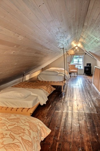 Prospector's House attic