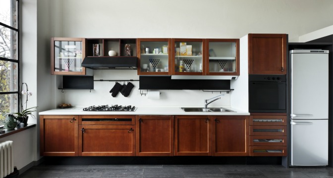 Stylish kitchen cabinets
